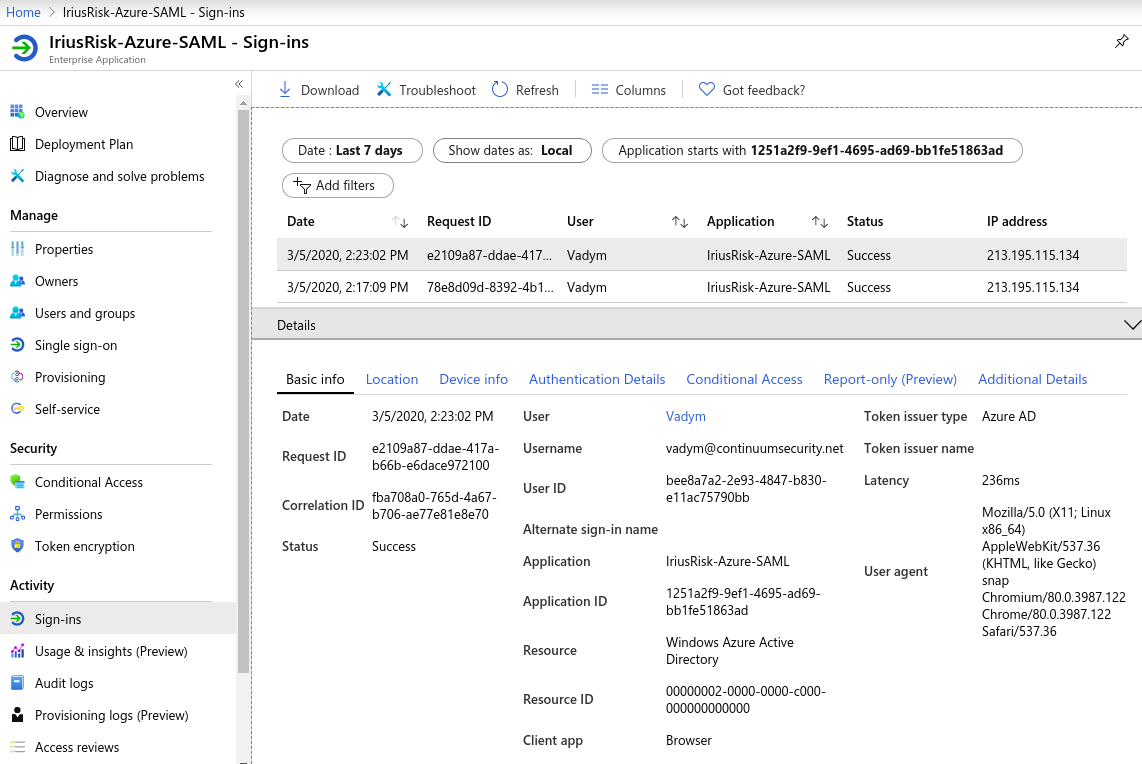 Troubleshooting SAML Issues in IriusRisk