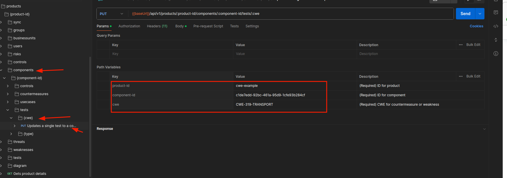 How to Update a Test Result via API in IriusRisk