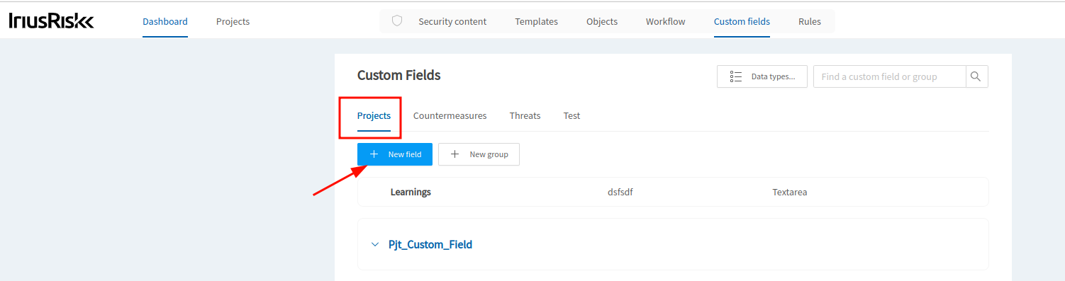 Creating and Managing Custom Fields, Field Types, and Field Groups