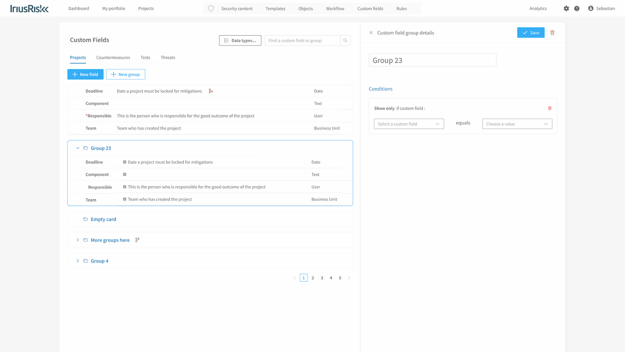 Creating and Managing Custom Fields, Field Types, and Field Groups