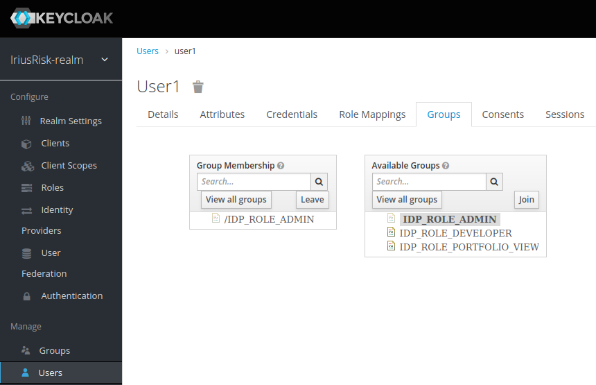 SAML use case: Keycloak as Identity Provider