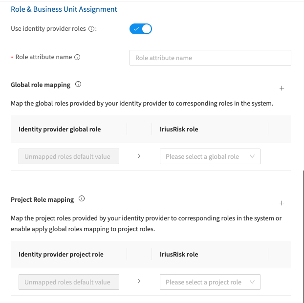 Configuring SAML Authentication in IriusRisk (4.48+)