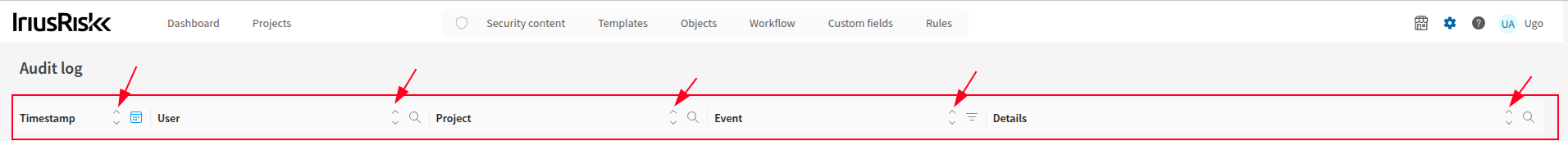 Understanding and Utilizing Audit Logs in IriusRisk